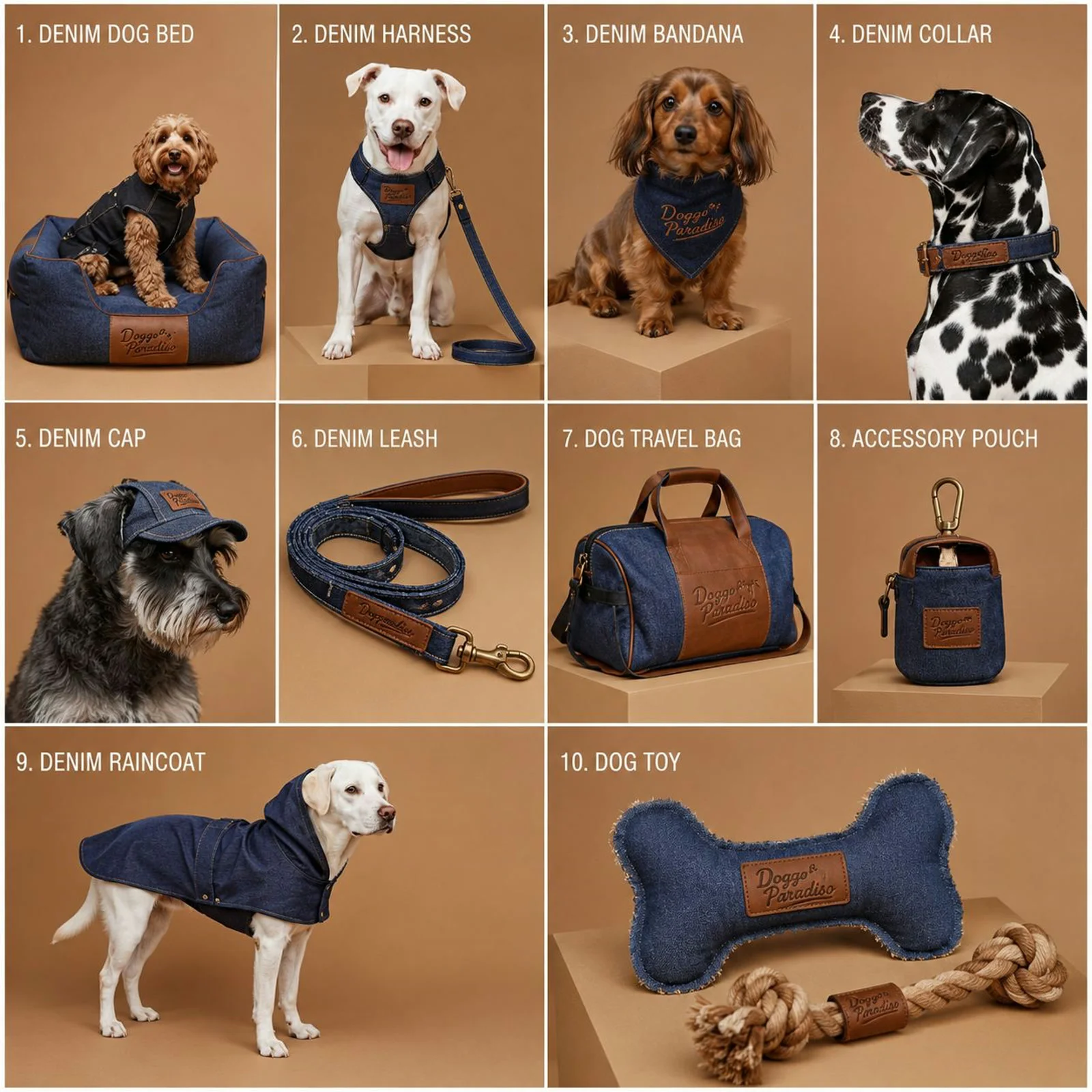 Catálogo completo de la Colección Denim - 10 productos